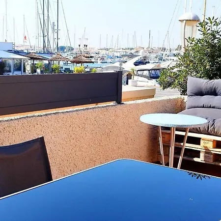 Cap Sud: Terrasse; Clim; Centre Port Du Cap D'agde Апартаменты Агд