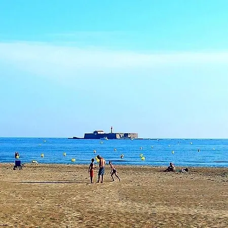 Cap Sud: Terrasse; Clim; Centre Port Du Cap D'agde Апартаменты *