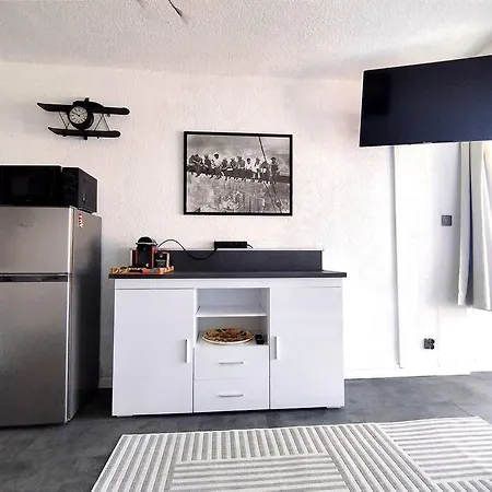 Cap Sud: Terrasse; Clim; Centre Port Du Cap D'agde Апартаменты