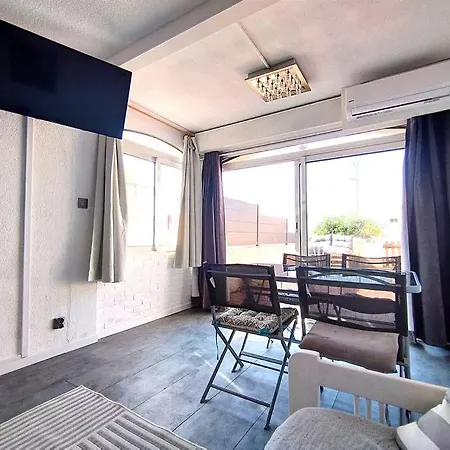 Cap Sud: Terrasse; Clim; Centre Port Du Cap D'agde Апартаменты