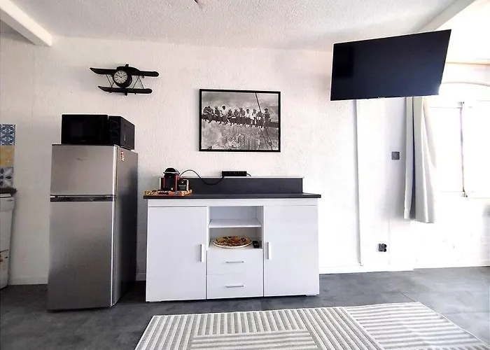 Cap Sud: Terrasse; Clim; Centre Port Du Cap D'agde Apartment